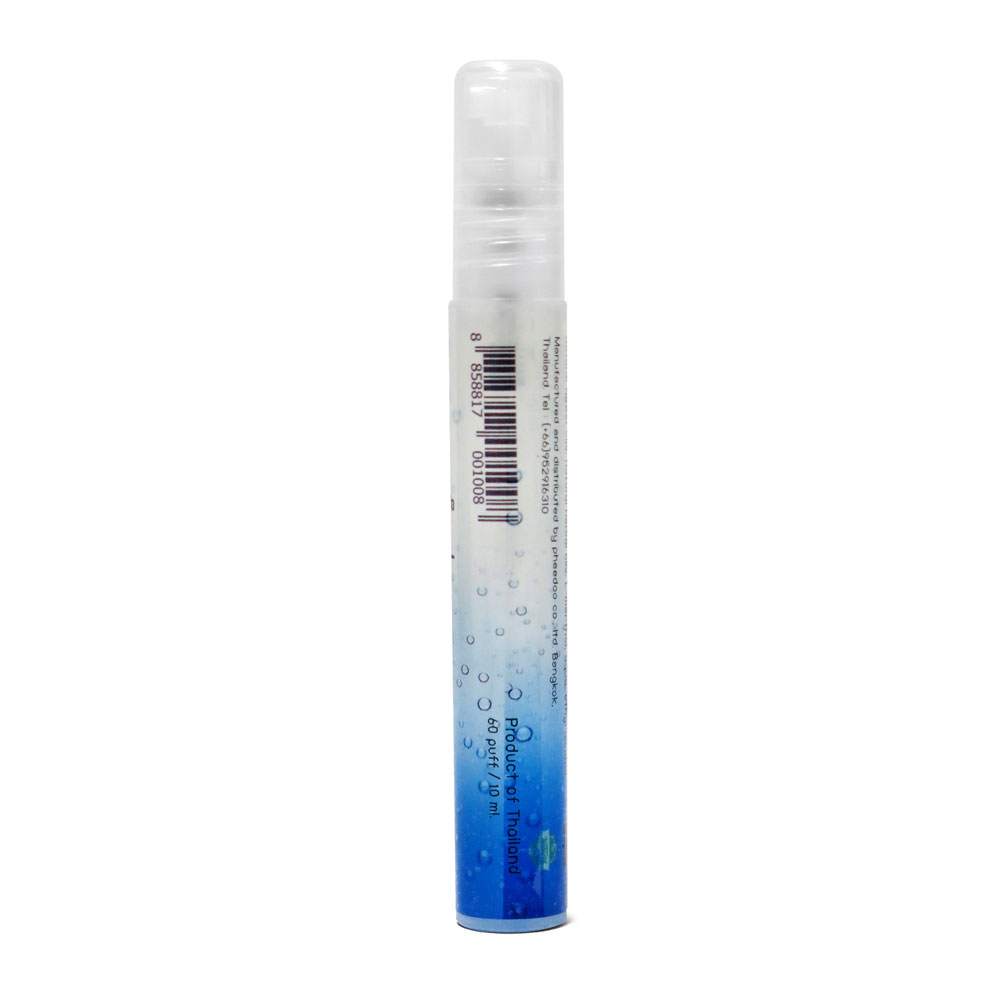 ละอองเย็น Cooling Mist Blue Menthol ผลิตภัณฑ์คลายร้อนจากสมุนไพร 10ml. ละอองเย็น Cooling Mist Blue Menthol ผลิตภัณฑ์คลายร้อนจากสมุนไพร 10ml.